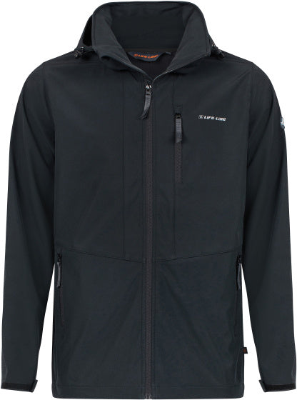 Life line Hidde softshell jas heren zwart maat XL