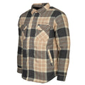 Life line Jervis Padded Flannel Shirt heren beige maat 3XL