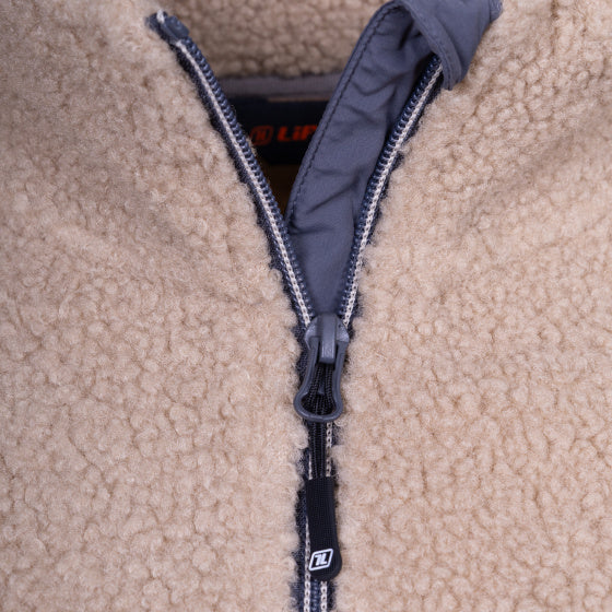 Life line Lorne Sherpa Fleecejas dames beige maat L