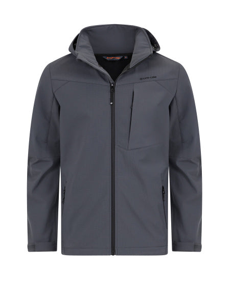 Life line Murray Softshell Jacket heren grijs maat XXL