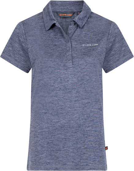 Life line Pamela polo dames blauw maat 44