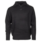 Life line PL Kotterstrui heren knit half zip zwart maat 4XL