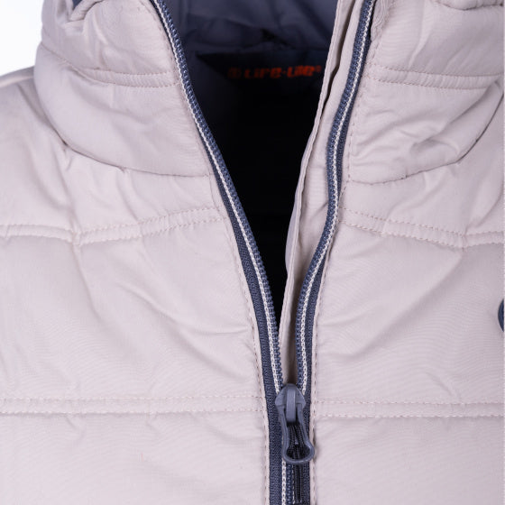 Life line Tully Fake Down bodywarmer dames beige maat 4XL