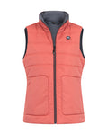 Life line Tully Fake Down bodywarmer dames rood maat S
