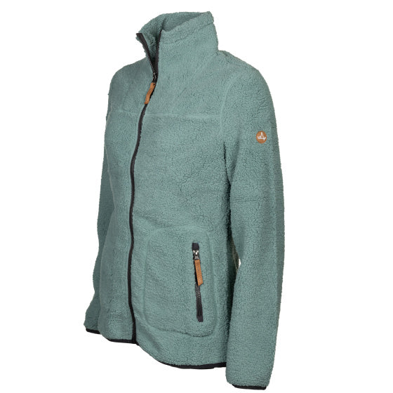 Life line Wendy fleecevest dames groen maat 4XL