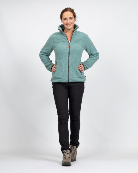 Life line Wendy fleecevest dames groen maat M