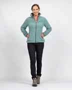 Life line Wendy fleecevest dames groen maat S