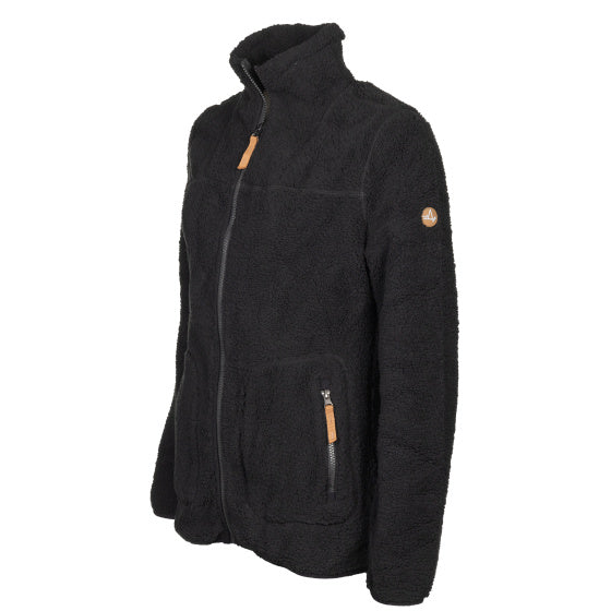 Life line Wendy fleecevest dames zwart maat 4XL