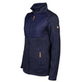 Life line Willemijn fleecevest dames donkerblauw maat XL