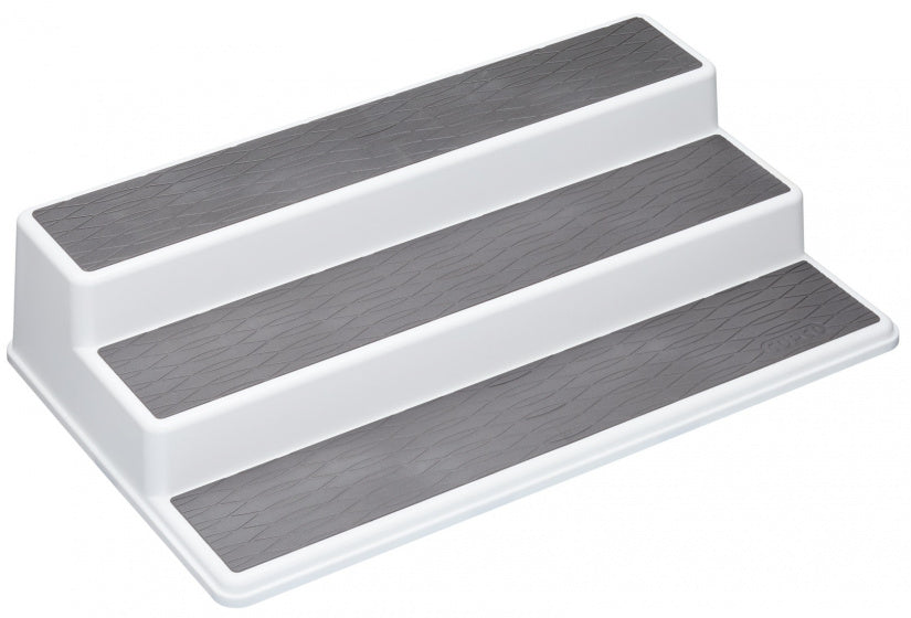 antislip-keukenkast 38 x 22,5 x 8,5 cm wit/grijs
