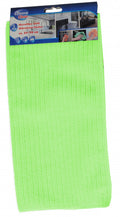 microvezeldoeken 33 x 33 cm groen/blauw 2 stuks