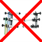 Linkstar Achtergrond Support ES-3 voor 3 Rollen