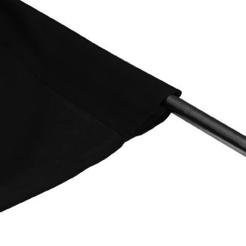 Linkstar Achtergronddoek BCP-02 2x3 m Zwart