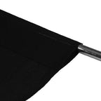 Linkstar Achtergronddoek BCP-02 6x6 m Zwart