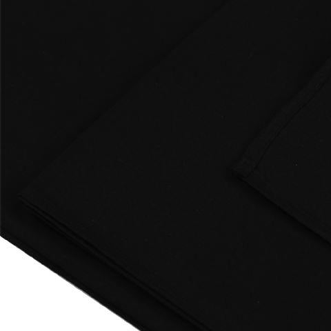 Linkstar Achtergronddoek BCP-02 6x6 m Zwart