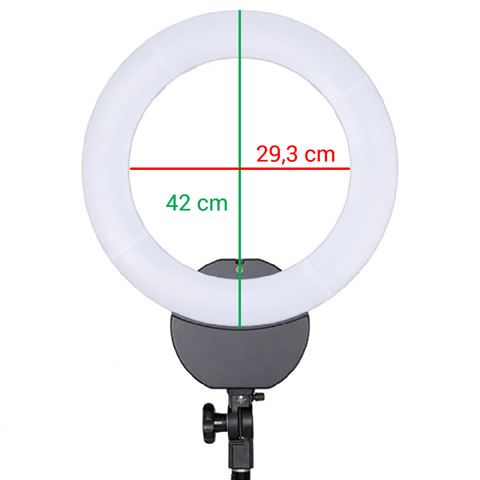 Linkstar Bi-Color LED Ring Lamp Dimbaar RLE-322VC op 230V