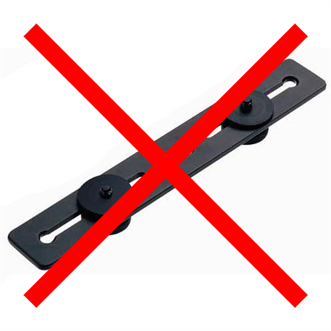 Linkstar Bracket PBC-20D met 1/4" en 3/8" Schroefdraad