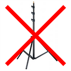 Linkstar Lampstatief L-24S 80-240 cm Luchtgeveerd