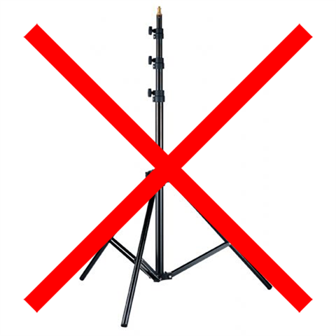 Linkstar Lampstatief L-24S 80-240 cm Luchtgeveerd