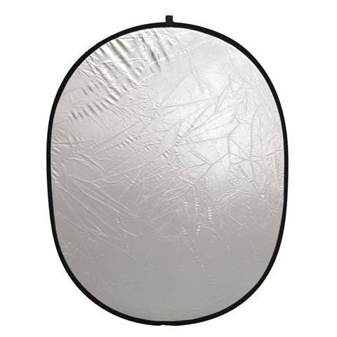 Linkstar reflectiescherm 2 in 1 r-100150sw zilver wit 100x150 cm
