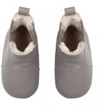 babyschoenen High Top meisjes leer grijs maat 21