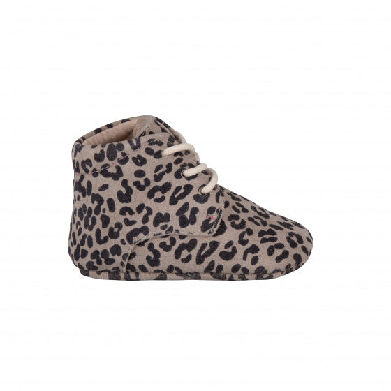 Little indians Babyschoenen High Top Small Leopard taupe maat 15