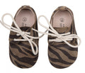 babyschoenen Oxford Bootie Zebra bruin maat 21