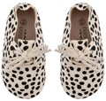 babyschoenen Oxford Wild leer beige/zwart maat 15