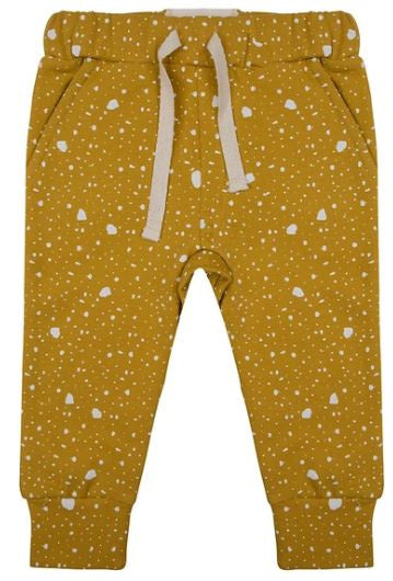 broek Dapple Honey junior katoen geel maat 98