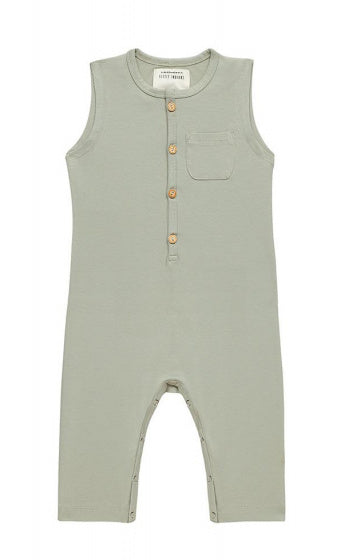 Little indians Jumpsuit junior katoen groen maat 62