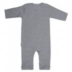 jumpsuit Stripes junior katoen zwart/wit maat 80
