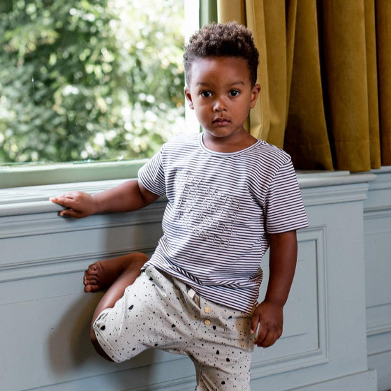 short Dapple junior katoen groen maat 104
