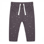 legging Dots junior katoen grijs/wit maat 56