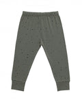 legging Dots meisjes katoen groen maat 116