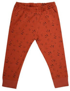 legging Firework junior katoen rood maat 98