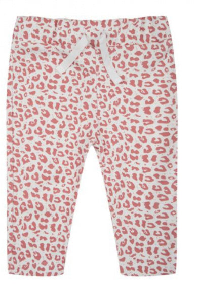 Little indians Legging Leopard meisjes katoen roze/wit maat 80