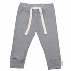 legging Stripe junior katoen grijs/zwart mt 74