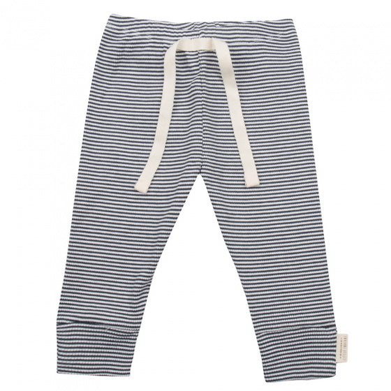 legging Stripe junior katoen grijs/zwart mt 80
