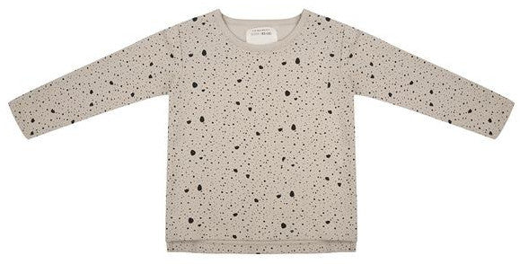 longsleeve Dapple junior katoen beige mt 74