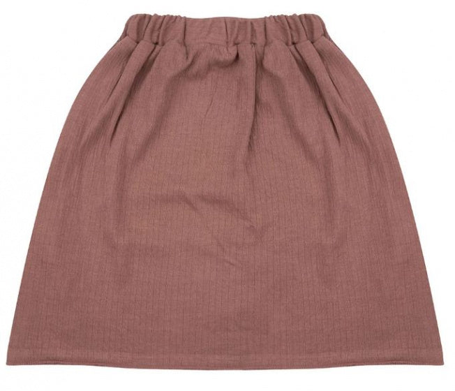maxi rok Burlwood meisjes katoen roze maat 110