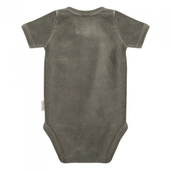 romper Corduroy junior katoen groen maat 56
