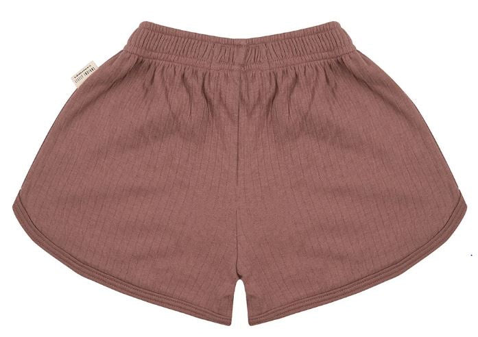 short Burlwood meisjes katoen roze maat 104