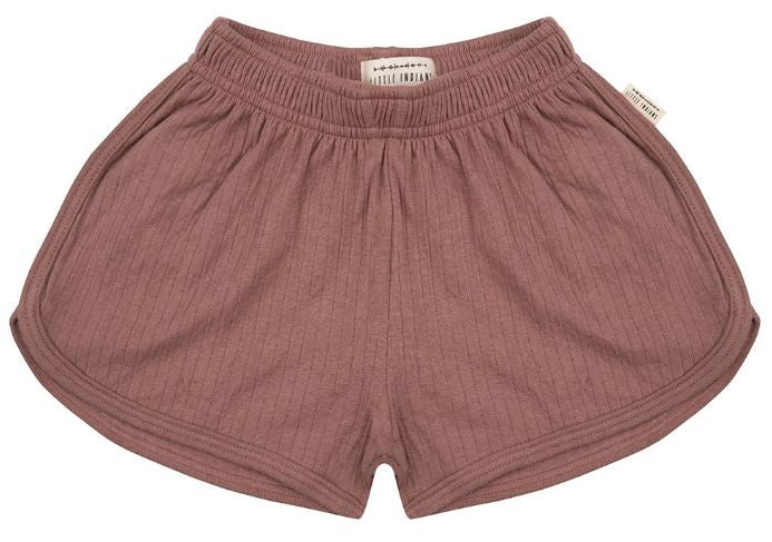 short Burlwood meisjes katoen roze maat 104