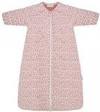 slaapzak Leopard 70 cm katoen roze/wit