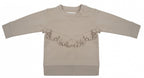 Little indians Sweater Boho meisjes katoen taupe maat 62