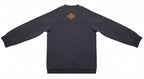 sweater jongens katoen antraciet maat 104