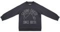 sweater jongens katoen antraciet maat 104