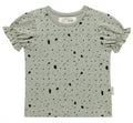 T-shirt Dapple Abbey meisjes katoen groen maat 56