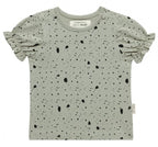 T-shirt Dapple Abbey meisjes katoen groen maat 74