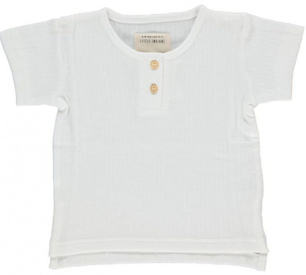 T-shirt junior katoen wit maat 56